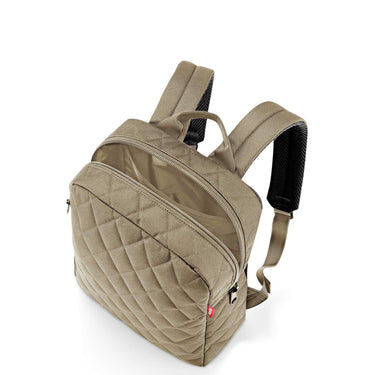reisenthel travelling Classic - Rucksack M 39 cm (rhombus olive) - Markenkoffer