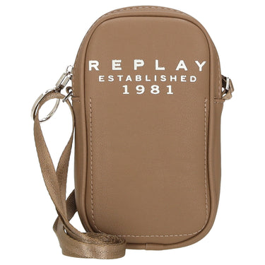 Replay - Handytasche 16 cm (dirty pale beige) - Markenkoffer