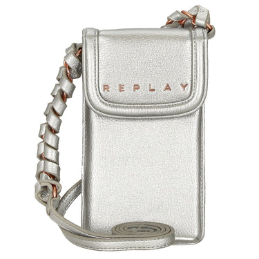 Replay - Handytasche 19 cm (silver) - Markenkoffer