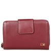 Roncato Firenze 2.0 - Portafoglio Donna 18cc 15 cm RFID (bordeaux)