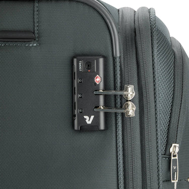 Roncato Joy - 4 - Rollen - Trolley M 63 cm erw. (anthracite) - Markenkoffer