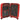 Roncato Skyline - 4 - Rollen - Kabinentrolley S 55 cm erw. USB - Anschluss (rosso) - Markenkoffer