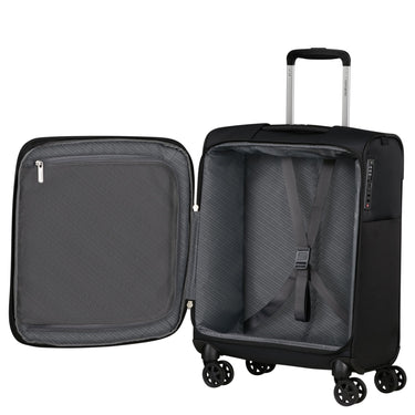 Samsonite Base Breeze - 4 - Rollen - Kabinentrolley 55 cm erw. (black) - Markenkoffer