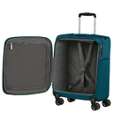 Samsonite Base Breeze - 4 - Rollen - Kabinentrolley 55 cm erw. (petrol blue) - Markenkoffer