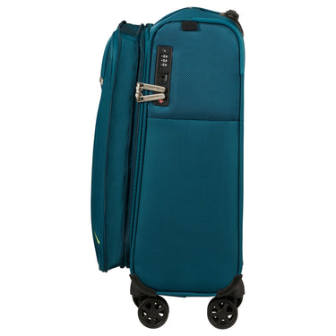 Samsonite Base Breeze - 4 - Rollen - Kabinentrolley 55 cm erw. (petrol blue) - Markenkoffer