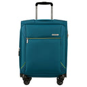Samsonite Base Breeze - 4 - Rollen - Kabinentrolley 55 cm erw. (petrol blue) - Markenkoffer