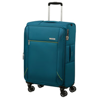 Samsonite Base Breeze - 4 - Rollen Trolley 67 cm erw. (petrol blue) - Markenkoffer