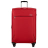 Samsonite Base Breeze - 4 - Rollen - Trolley 81 cm erw. (red) - Markenkoffer