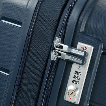 Samsonite Flux 4 - Rollen - Trolley L 75 cm erw. (navy blue) - Markenkoffer