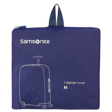 Samsonite Foldable Kofferschutzhülle M - Regenhülle (midnight blue) - Markenkoffer