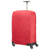 Samsonite Foldable Kofferschutzhülle M/L - Copertura impermeabile per valigia (rossa)