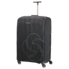 Samsonite Foldable Kofferschutzhülle XL - Copertura impermeabile (nero)