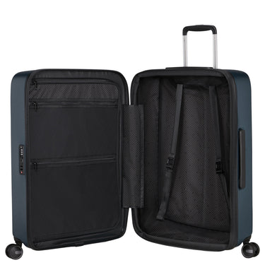 Samsonite Fyrm - 4 - Rollen - Trolley 67 cm erw. (steel blue) - Markenkoffer