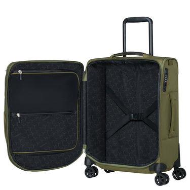 Samsonite Spark SNG Eco - 4 - Rollen - Kabinentrolley 55/20 cm erw. (olive) - Markenkoffer