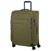 Samsonite Spark SNG Eco - 4 - Rollen - Trolley 67/24 cm erw. (olive, 67 cm) - Markenkoffer