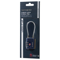 Samsonite TA Revolution Cablelock 3 Dial - Schloss (midnight blue) - Ansicht 3