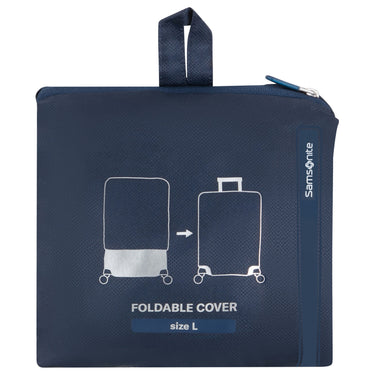 Samsonite Ta Revolution Foldable Kofferschutzhülle L - Regenhülle (midnight blue) - Markenkoffer