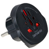 Samsonite World to Europe Adaptor - Adattatore da viaggio (Colore: nero)