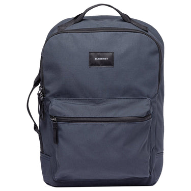 Sandqvist August - Rucksack 13" 40 cm (navy with black webbing) - Markenkoffer
