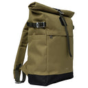 Sandqvist Icon Rolltop - Rucksack M 14" 60 cm (olive drab with black leather) - Markenkoffer