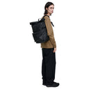 Sandqvist Stream Rolltop - Rucksack 16" 67 cm (black) - Markenkoffer