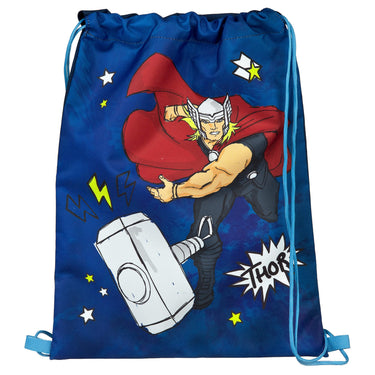 Scooli EasyFit - Schulranzen Set 5tlg. (Avengers) - Markenkoffer