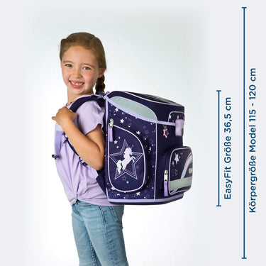 Scooli EasyFit - Schulranzen Set 5tlg. (Dreamland) - Markenkoffer