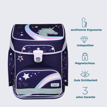 Scooli EasyFit - Schulranzen Set 5tlg. (Dreamland) - Markenkoffer