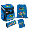 Scooli EasyFit - Set di zaini scolastici 5 pezzi (Super Mario)