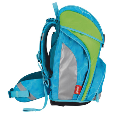 Scout Alpha DIN - Schulranzen Set 4 tlg. (Water Lily) - Markenkoffer