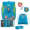 Scout Alpha DIN - Set di zaini scolastici 4 pezzi (Water Lily)