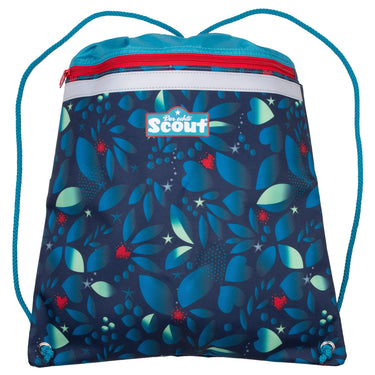 Scout Alpha Exklusiv LED - Schulranzen Set 4tlg. (White Unicorn) - Markenkoffer