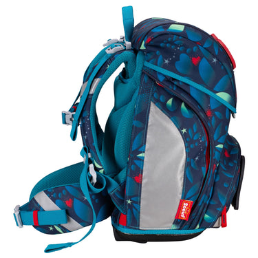 Scout Alpha Exklusiv LED - Schulranzen Set 4tlg. (White Unicorn) - Markenkoffer