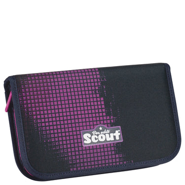 Scout Alpha Exklusiv "Movie Star" - Schulranzen Set 5tlg. (Pink Pixel) - Markenkoffer