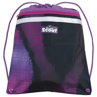 Scout Alpha Exklusiv "Movie Star" - Schulranzen Set 5tlg. (Pink Pixel) - Markenkoffer