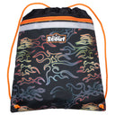 Scout Alpha Exklusiv Safety Light - Schulranzen Set 5tlg. (Flames) - Markenkoffer