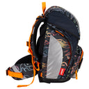 Scout Alpha Exklusiv Safety Light - Schulranzen Set 5tlg. (Flames) - Markenkoffer