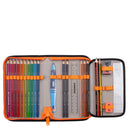 Scout Alpha Exklusiv Safety Light - Schulranzen Set 5tlg. (Flames) - Markenkoffer