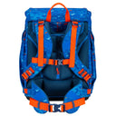 Scout Alpha Exklusiv Superflash - Schulranzen Set 4tlg. (Blue Dino) - Markenkoffer