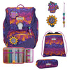 Scout Alpha Exklusiv Superflash - Set di zaini scolastici 4 pezzi (Fantasy)