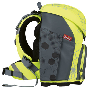 Scout Micro Exklusiv Superflash Extreme - Schulranzen Set 4tlg. (Soccer Star) - Markenkoffer