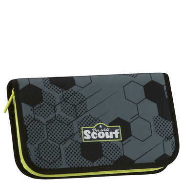 Scout Micro Exklusiv Superflash Extreme - Schulranzen Set 4tlg. (Soccer Star) - Markenkoffer