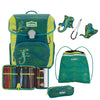 Scout Neo DIN Exklusiv Superflash Extreme - Set Zaino Scolastico 4 pezzi (Lizard)