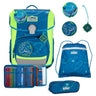 Scout Neo DIN - Schulranzen Set 4tlg. (Deep Sea) - Markenkoffer