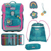 Scout Neo DIN - Set di Zaini Scolastici 4 pezzi (Deep Sea)