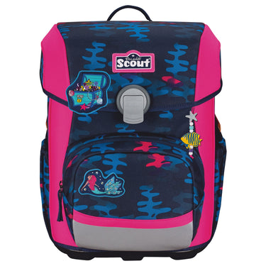 Scout Neo DIN - Schulranzen Set 4tlg. (Magic Sea) - Markenkoffer