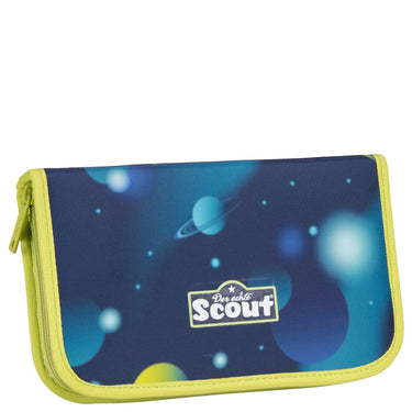 Scout Neo Exklusiv LED - Schulranzen Set 4tlg. (Planets) - Markenkoffer