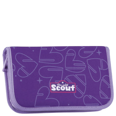 Scout Neo Exklusiv Superflash Extreme - Schulranzen Set 4tlg. (Heartbeat) - Markenkoffer