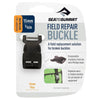Sea to Summit Field Repair Buckle - Fibbia a 2 vie 1 Pin 20 mm (nera)