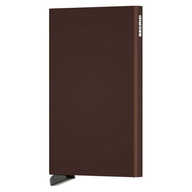 Secrid Cardprotector - Kreditkartenetui 6 cm RFID (brown) - Markenkoffer